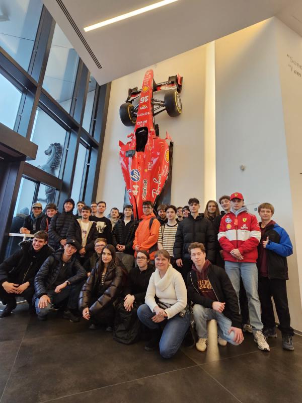 Wizyty w Muzeach Ferrari i San Luca 15.02.2026